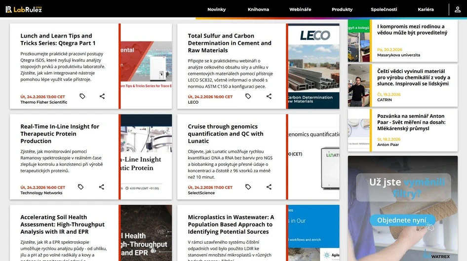 <p>LabRulez: Webináře LabRulezICPMS týden 09/2026</p>