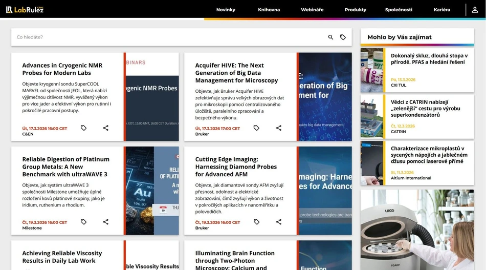 <p>LabRulez: Webináře LabRulezICPMS týden 12/2026</p>