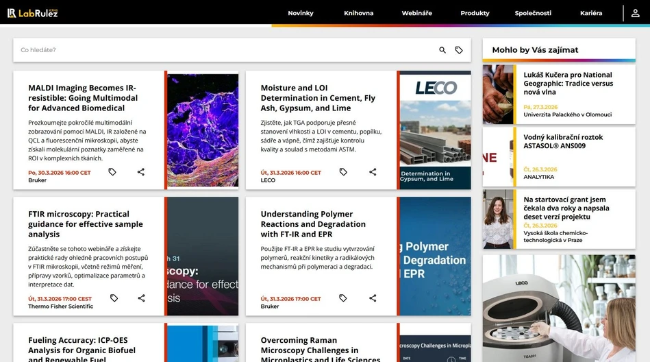 <p>LabRulez: Webináře LabRulezICPMS týden 14/2026</p>