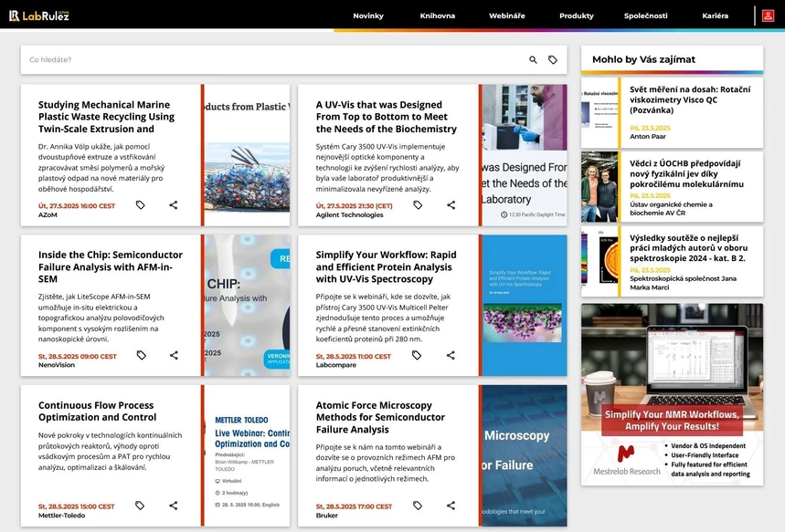 <p>LabRulez: Webináře LabRulezICPMS týden 22/2025</p>