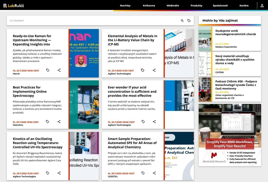 <p>LabRulez: Webináře LabRulezICPMS týden 30/2025</p>