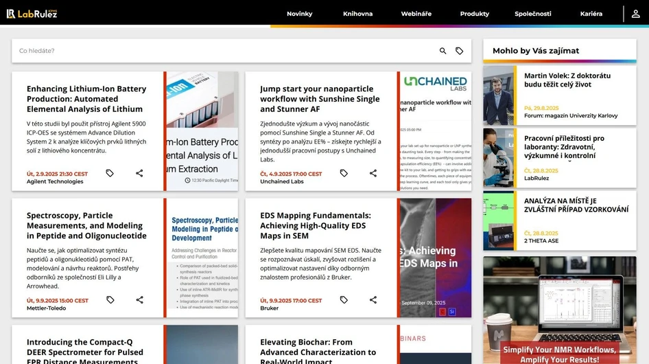 <p>LabRulez: Webináře LabRulezICPMS týden 36/2025</p>