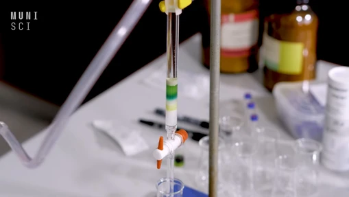 Noc vedců 2021: Chromatografie - Eluční čas