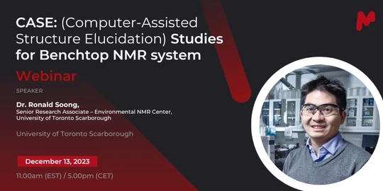 CASE: (Computer-Assisted Structure Elucidation) Studies for Benchtop NMR system