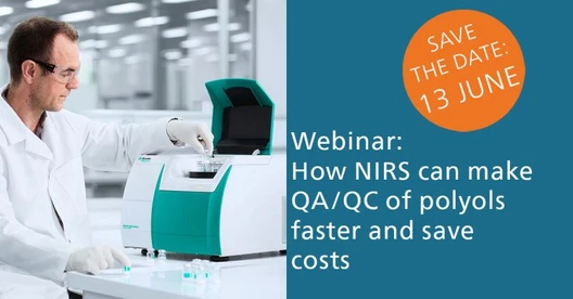 How Near-Infrared Spectroscopy can make QA/QC of polyols faster and save costs