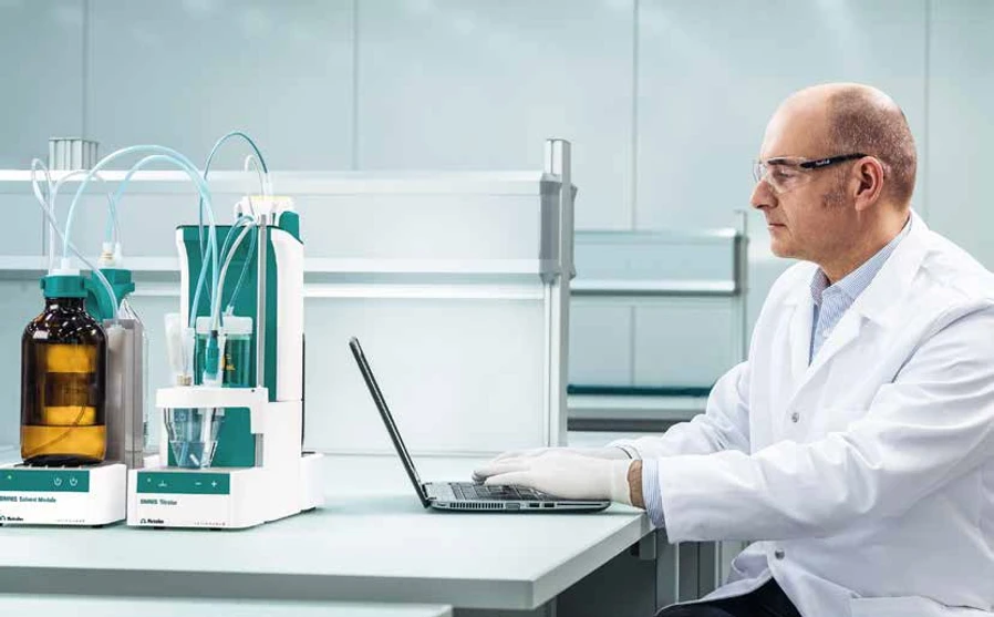 Metrohm: OMNIS software - Síťové funkce s centrální správou dat