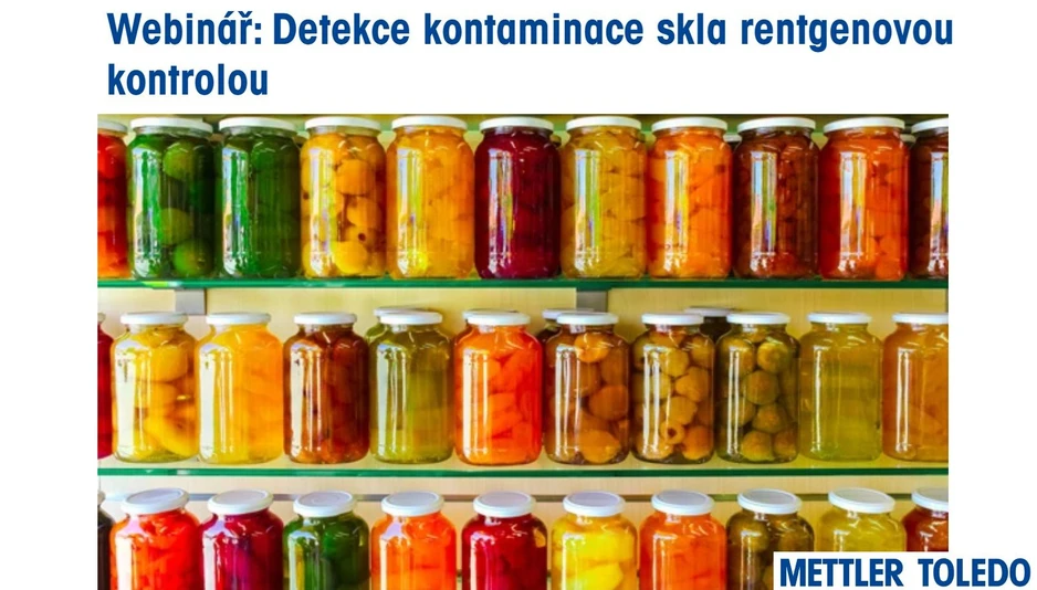 Mettler Toledo: Detekce kontaminace skla rentgenovou kontrolou