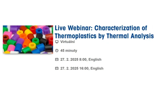 Live Webinar: Characterization of Thermoplastics by Thermal Analysis 