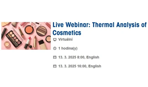 Live Webinar: Thermal Analysis of Cosmetics