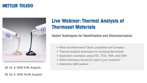 Thermal Analysis of Thermoset Materials