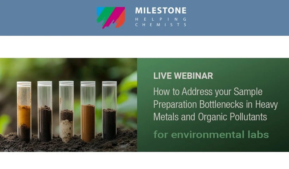 Milestone: How to address your sample prep bottlenecks in heavy metals and organic pollutants analysis