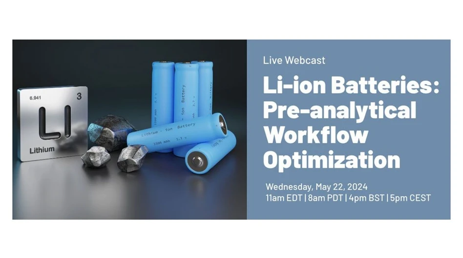Milestone: Li-ion Batteries: Pre-analytical Workflow Optimization
