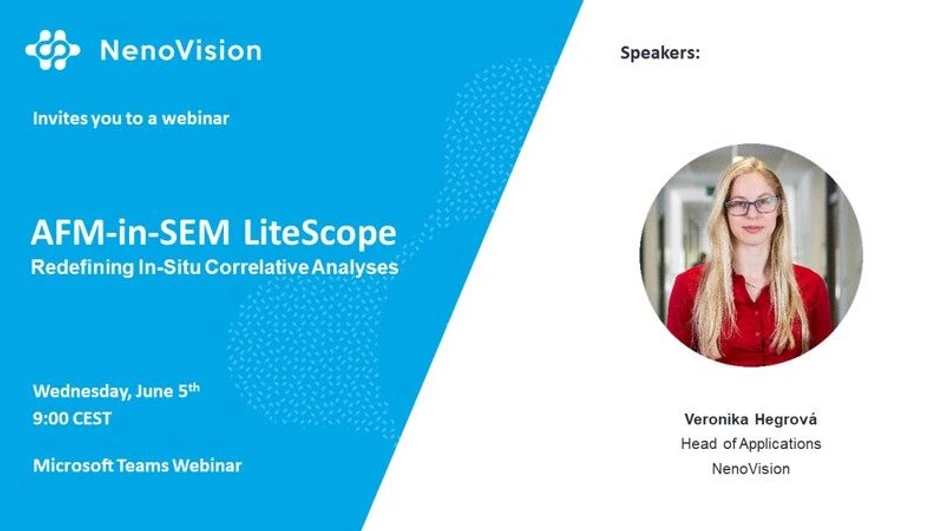 NenoVision: AFM-in-SEM LiteScope: Redefining In-Situ Correlative Analyses