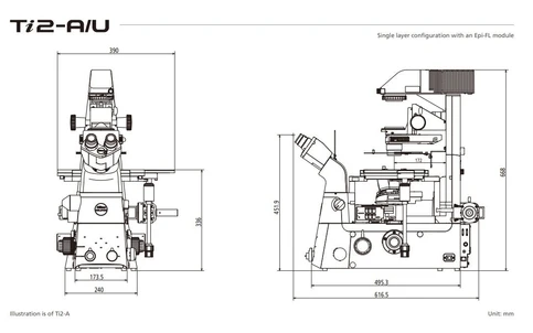 Nikon Eclipse Ti2 invertovaný mikroskop