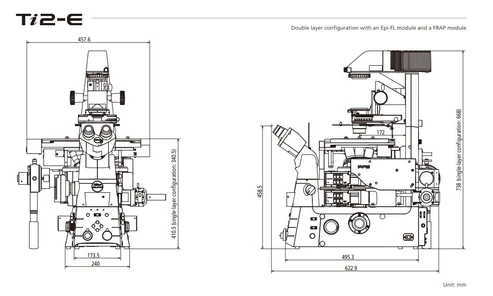 Nikon Eclipse Ti2 invertovaný mikroskop