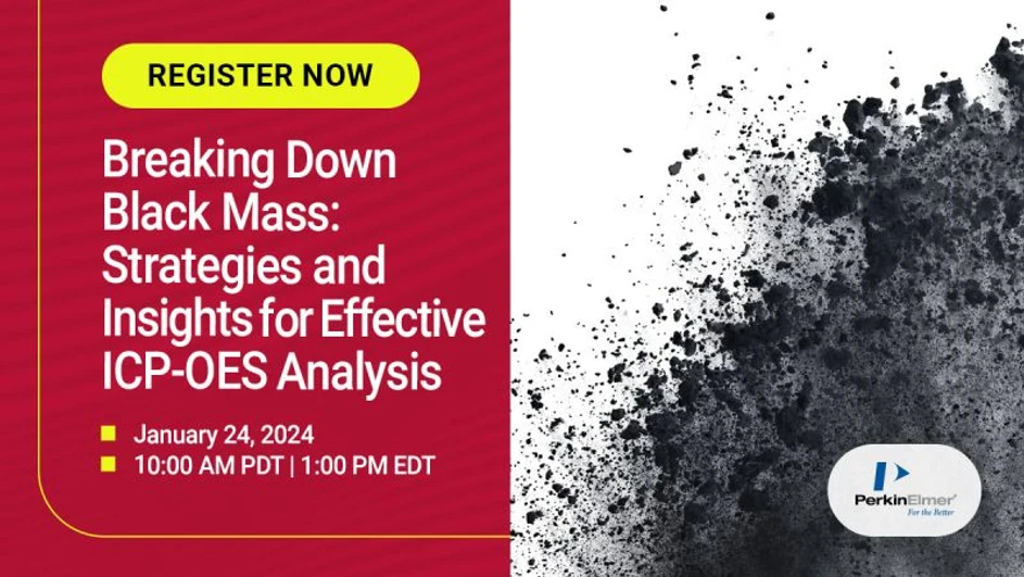 PerkinElmer: Breaking Down Black Mass: Strategies and Insights for Effective ICP-OES Analysis
