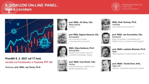 6. DISKUSNÍ ON-LINE PANEL PřF UK: Rok s covid-19