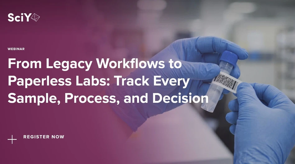 SciY: From Legacy Workflows to Paperless Labs: Track Every Sample, Process, and Decision