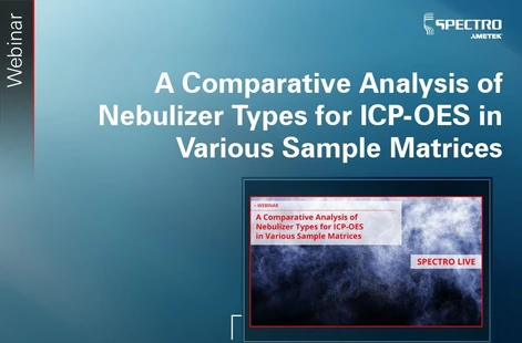 A Comparative Analysis of Nebulizer Types for ICP-OES in Various Sample Matrices