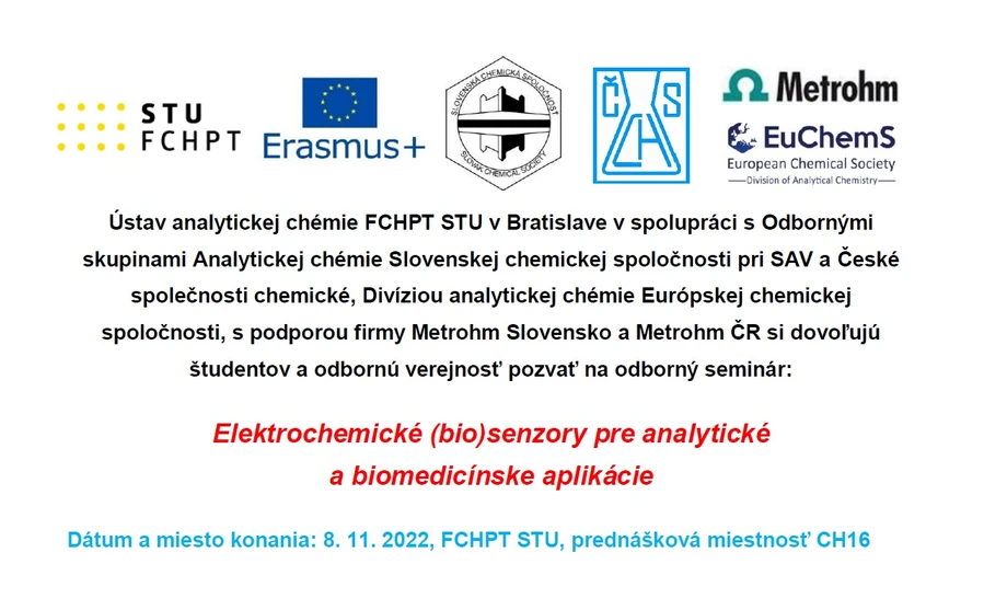 Elektrochemické (bio)senzory pre analytické a biomedicínske aplikácie