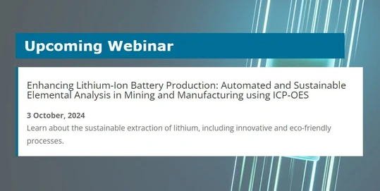 Enhancing Lithium-Ion Battery Production: Automated and Sustainable Elemental Analysis in Mining and Manufacturing using ICP-OES