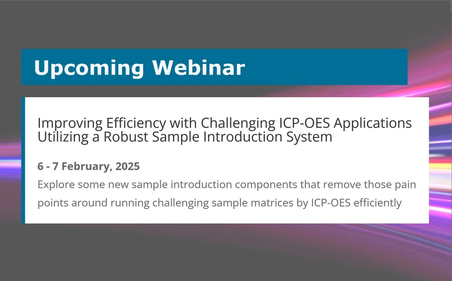 Separation Science: Improving Efficiency with Challenging ICP-OES Applications Utilizing a Robust Sample Introduction System