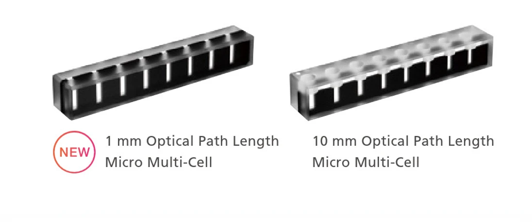 Shimadzu: Typy mikro-vícekyvetových systémů