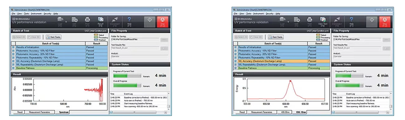 Shimadzu: Software pro UV validace