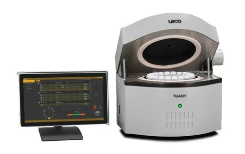 LECO TGA801 Termogravimetrická analýza vlhkosti, popela, těkavých látek a ztráty žíháním