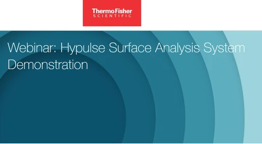 Hypulse Surface Analysis System Demonstration