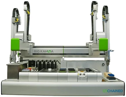 Unchained Labs Big Kahuna pro automatizované pracovní postupy