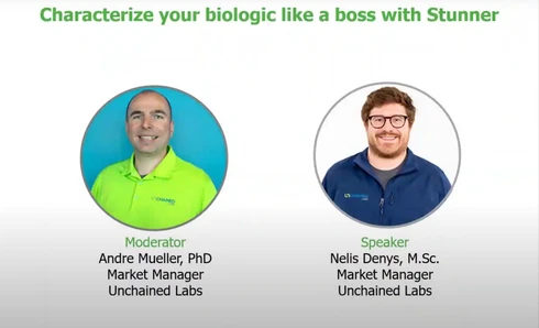 Characterize your biologic like a boss with Stunner