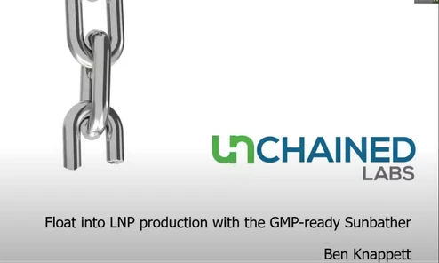 Float into LNP production with GMP-ready Sunbather