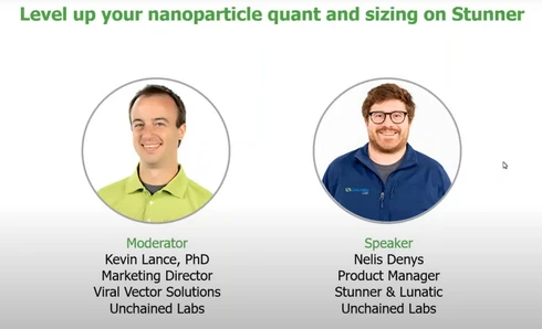Level up your nanoparticle quant and sizing on Stunner