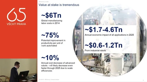 Boris Fačkovec "(Near) future of manufacturing" Oslavy 65 let VŠCHT