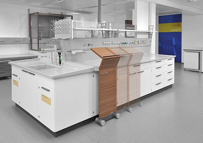 HPST: Laboratorní nábytek od německého výrobce WALDNER s názvem SCALA